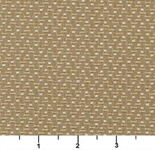 Load image into Gallery viewer, Essentials Mid Century Modern Geometric Tan Beige Dot Upholstery Fabric / Ecru