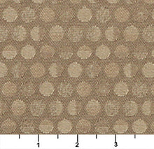 Load image into Gallery viewer, Essentials Mid Century Modern Geometric Tan Beige Polka Dot Upholstery Fabric / Buff
