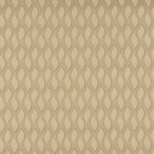 Load image into Gallery viewer, Essentials Mid Century Modern Geometric Upholstery Drapery Fabric Tan Beige Trellis / Wheat