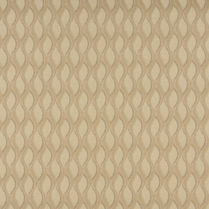 Essentials Mid Century Modern Geometric Upholstery Drapery Fabric Tan Beige Trellis / Wheat