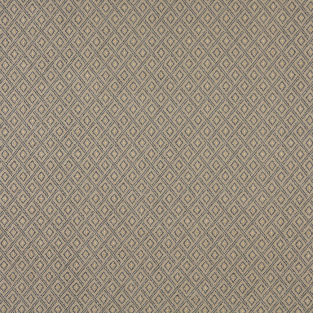 Essentials Crypton Upholstery Fabric Tan / Denim Diamond