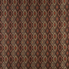 Load image into Gallery viewer, Essentials Tapestry Trellis Upholstery Drapery Brown Fabric