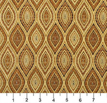 Load image into Gallery viewer, Essentials Tapestry Trellis Upholstery Drapery Yellow Fabric