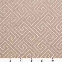 Load image into Gallery viewer, Essentials Heavy Duty Upholstery Drapery Greek Key Fabric / Taupe