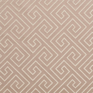 Essentials Heavy Duty Upholstery Drapery Greek Key Fabric / Taupe