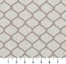 Load image into Gallery viewer, Essentials Heavy Duty Upholstery Trellis Fabric / Beige White