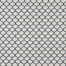 Load image into Gallery viewer, Essentials Heavy Duty Upholstery Trellis Fabric / Blue White