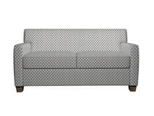 Load image into Gallery viewer, Essentials Heavy Duty Upholstery Trellis Fabric / Blue White