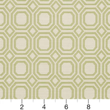 Load image into Gallery viewer, Essentials Heavy Duty Trellis Upholstery Drapery Fabric / Olive White