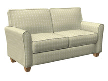 Load image into Gallery viewer, Essentials Heavy Duty Trellis Upholstery Drapery Fabric / Olive White