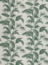 Load image into Gallery viewer, 5 Colorways Tropical Botanical Drapery Upholstery Fabric Linen Rayon Ivory Green Gray Blush