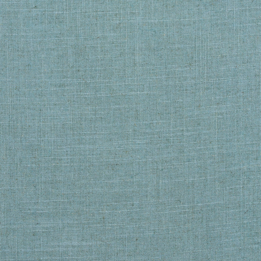 Essentials Upholstery Drapery Linen Blend Fabric Turquoise / Seamist