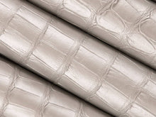 Load image into Gallery viewer, Stain Resistant Performance Pearlescent Alligator Reptile Faux Leather Upholstery Vinyl