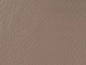 Stain Resistant Performance Mocha Brown Ostrich Faux Leather Upholstery Vinyl