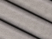 Load image into Gallery viewer, Stain Resistant Performance Reptile Lizard Snake Silver Grey Faux Leather Upholstery Vinyl