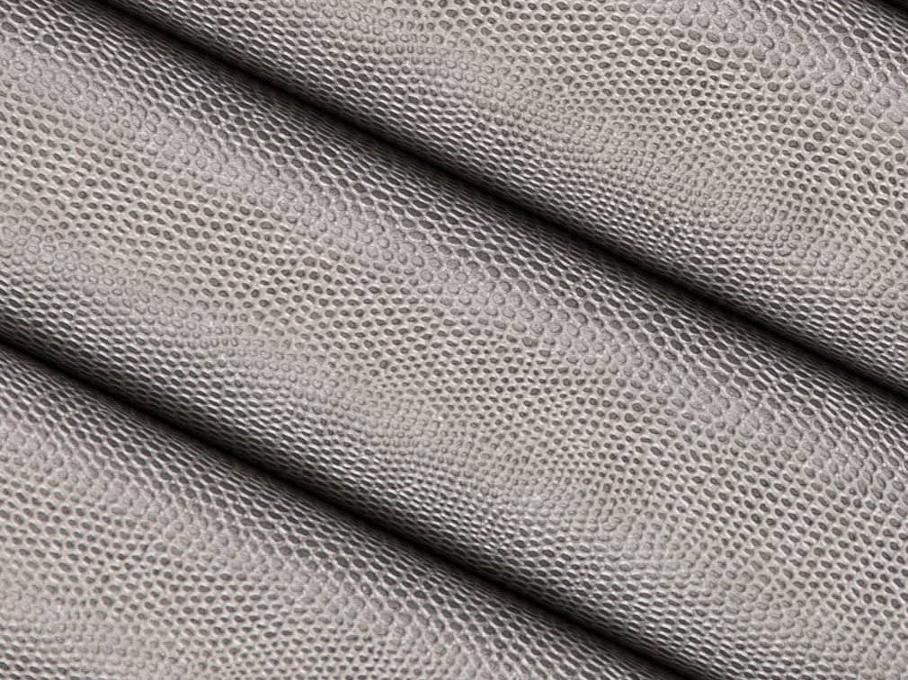 Stain Resistant Performance Reptile Lizard Snake Silver Grey Faux Leather Upholstery Vinyl