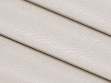 Load image into Gallery viewer, Stain Resistant Performance Ivory Reptile Faux Leather Upholstery Vinyl
