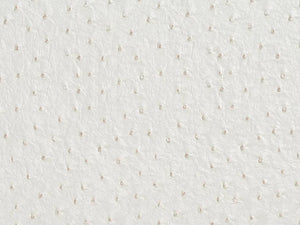 Stain Resistant Performance Ivory Ostrich Faux Leather Upholstery Vinyl