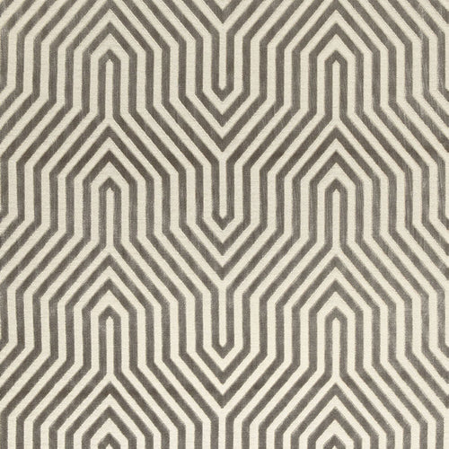 SCHUMACHER VANDERBILT VELVET FABRIC / DOVE