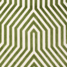 Load image into Gallery viewer, SCHUMACHER VANDERBILT VELVET FABRIC / LETTUCE