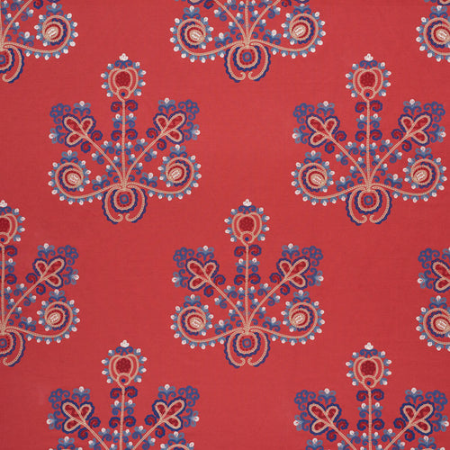 SCHUMACHER ESTRELLA FABRIC / VERMILION