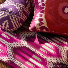 Load image into Gallery viewer, SCHUMACHER ASAKA IKAT FABRIC / VIOLET