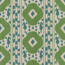 Load image into Gallery viewer, Brunschwig &amp; Fils Varkala Print Fabric / Teal Green
