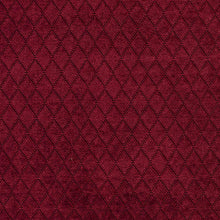 Heavy Duty Velvet Diamond Upholstery Fabric Burgundy, Fabric Bistro, Columbia