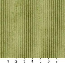 Load image into Gallery viewer, Essentials Heavy Duty Velvet Stripe Upholstery Drapery Fabric / Olive Green