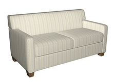 Load image into Gallery viewer, Essentials Victorian Floral Upholstery Drapery Fabric Ivory / Rose Stripe