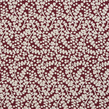 Load image into Gallery viewer, Essentials Heavy Duty Vine Upholstery Fabric / Burgundy White