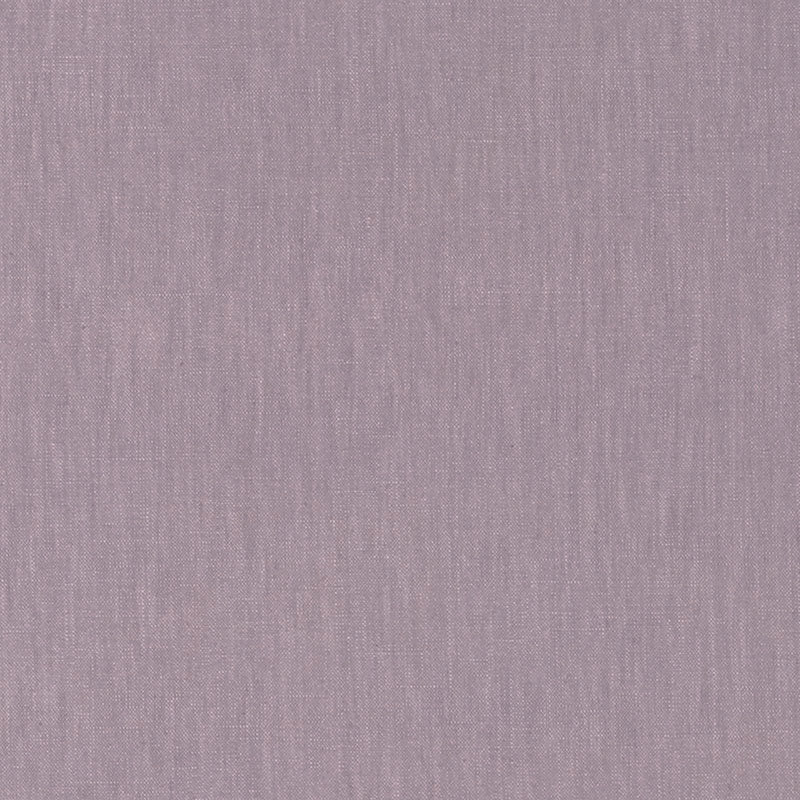 SCHUMACHER LANGE GLAZED LINEN FABRIC / WISTERIA
