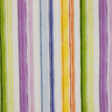 Load image into Gallery viewer, 3 Colors Stripe Upholstery Drapery Fabric Coral Green Teal / RMIL14