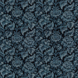 Brunschwig & Fils Wesserling Print Fabric / Indigo