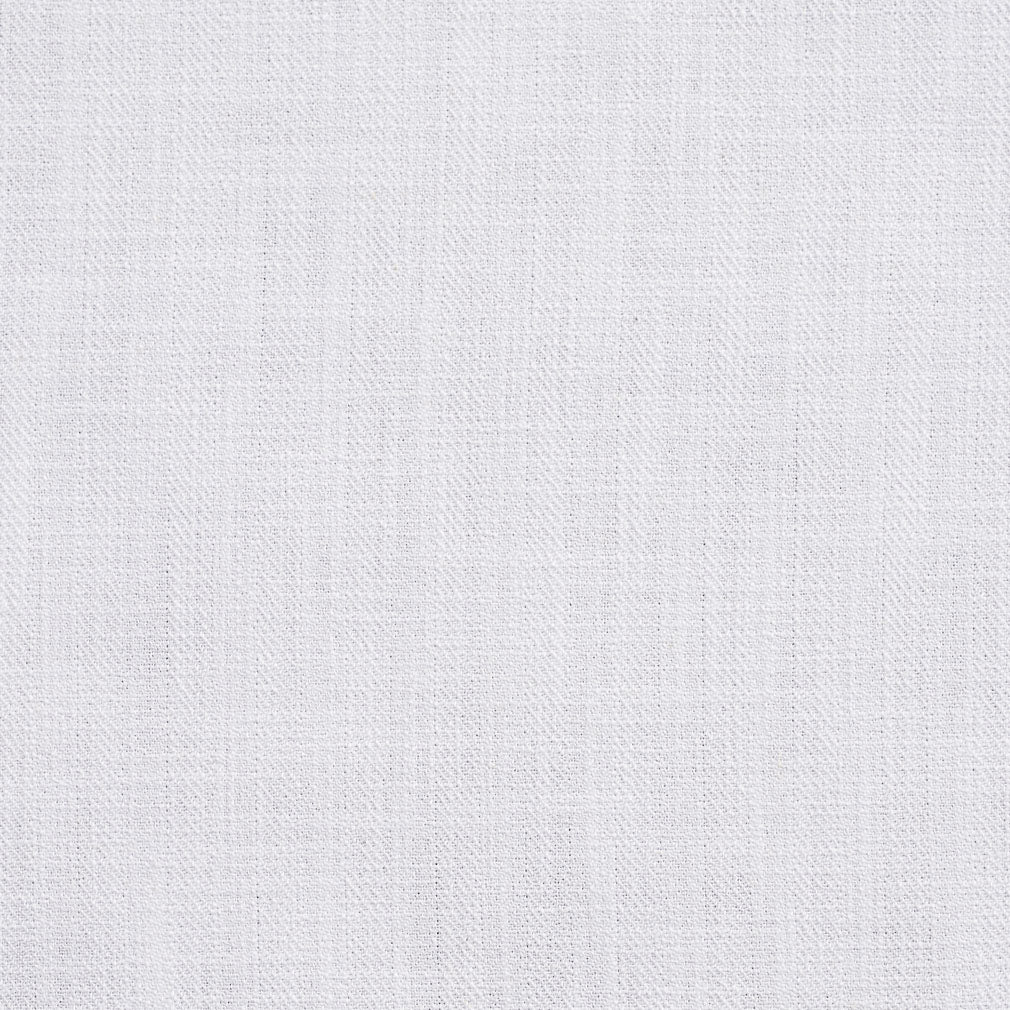 Essentials Upholstery Drapery Linen Blend Fabric White / Snow
