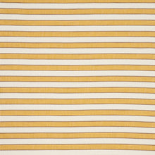 Load image into Gallery viewer, SCHUMACHER ISOLDE STRIPE FABRIC 76752 / YELLOW