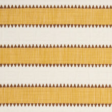 Load image into Gallery viewer, SCHUMACHER ISOLDE STRIPE FABRIC 76752 / YELLOW