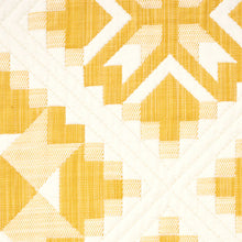 Load image into Gallery viewer, SCHUMACHER TRISTAN PATCHWORK FABRIC 76762 / YELLOW