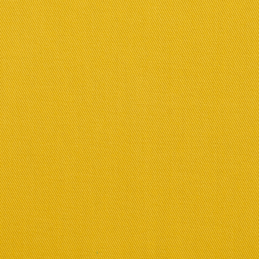 Essentials Cotton Twill Yellow Upholstery Fabric / Canary