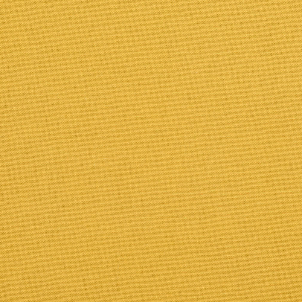 Essentials Cotton Duck Yellow Upholstery Drapery Fabric / Sun