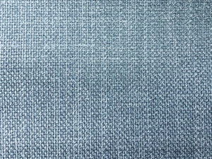 Mid Century Modern MCM Faux Linen Glazed Textured Water Steel Blue Denim Chambray Blueberry Royal Blue Upholstery Drapery Fabric RMC-SMII