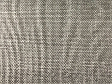 Load image into Gallery viewer, Mid Century Modern MCM Faux Linen Glazed Textured Taupe Steel Slate Stone Gray Grey Upholstery Drapery Fabric RMC-SMII
