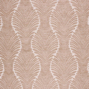 Botanical Fern Upholstery Drapery Fabric / Beige RMIL1