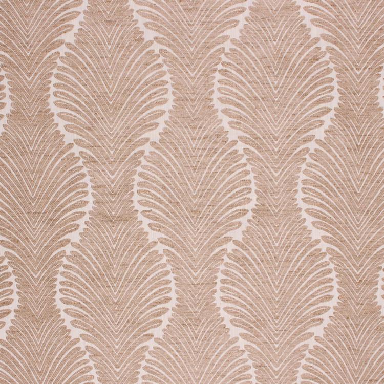 Botanical Fern Upholstery Drapery Fabric / Beige RMIL1