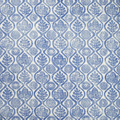 Lee Jofa Oakleaves Fabric / Azure
