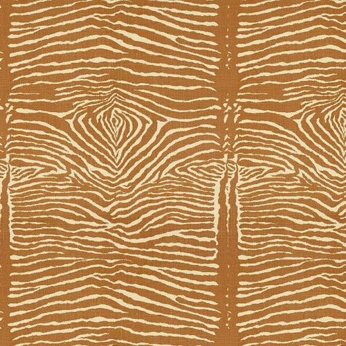 Brunschwig & Fils Le Zebre Fabric / Caramel