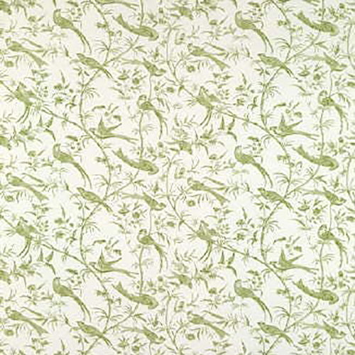 Brunschwig & Fils Bengali Cotton Print Fabric / Leaf
