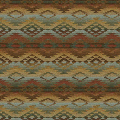 Brunschwig & Fils Saltillo Heathered Wool Fabric / Multi
