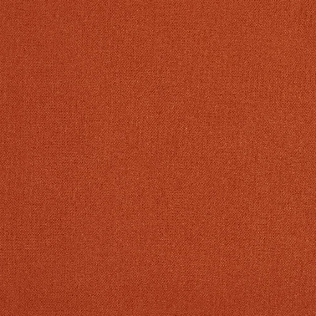 Essentials Crypton Performance Abrasion Stain Fade Resistant Velvet Upholstery Fabric / Burnt Orange