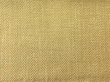 Load image into Gallery viewer, Mid Century Modern MCM Faux Linen Glazed Textured Sunshine Pastel Yellow Butter Gold Maize Beige Cashew Ochre Cream Upholstery Drapery Fabric RMC-SMII